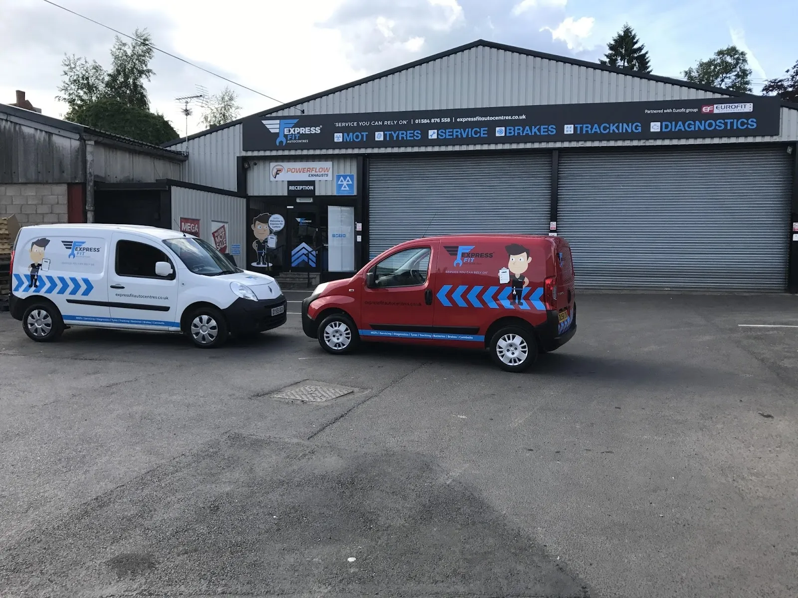 ETB Autocentres - Ludlow (formerly trading as Express Fit Autocentres)